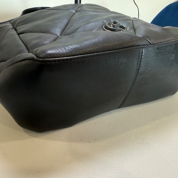 Cole Haan Grand Ambition Convertible Puff Backpack Black - Picture 8 of 14